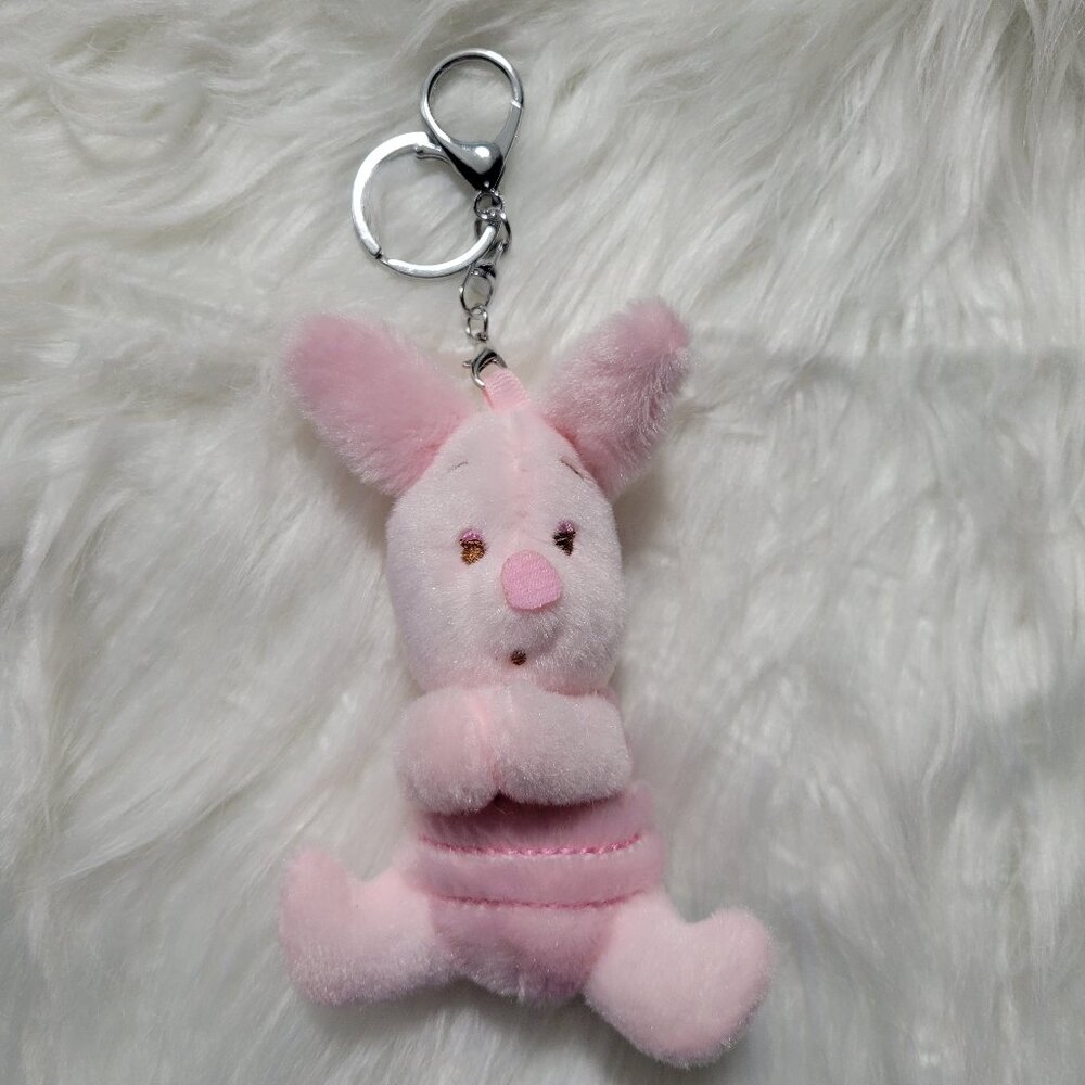 Winnie The Pooh Piglet Plush Keychain